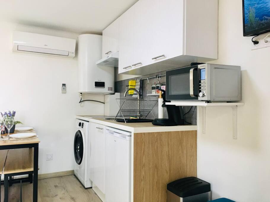 Bleu Lavande 1 - Appartement Cosy Ambiance Village Istres Exterior photo